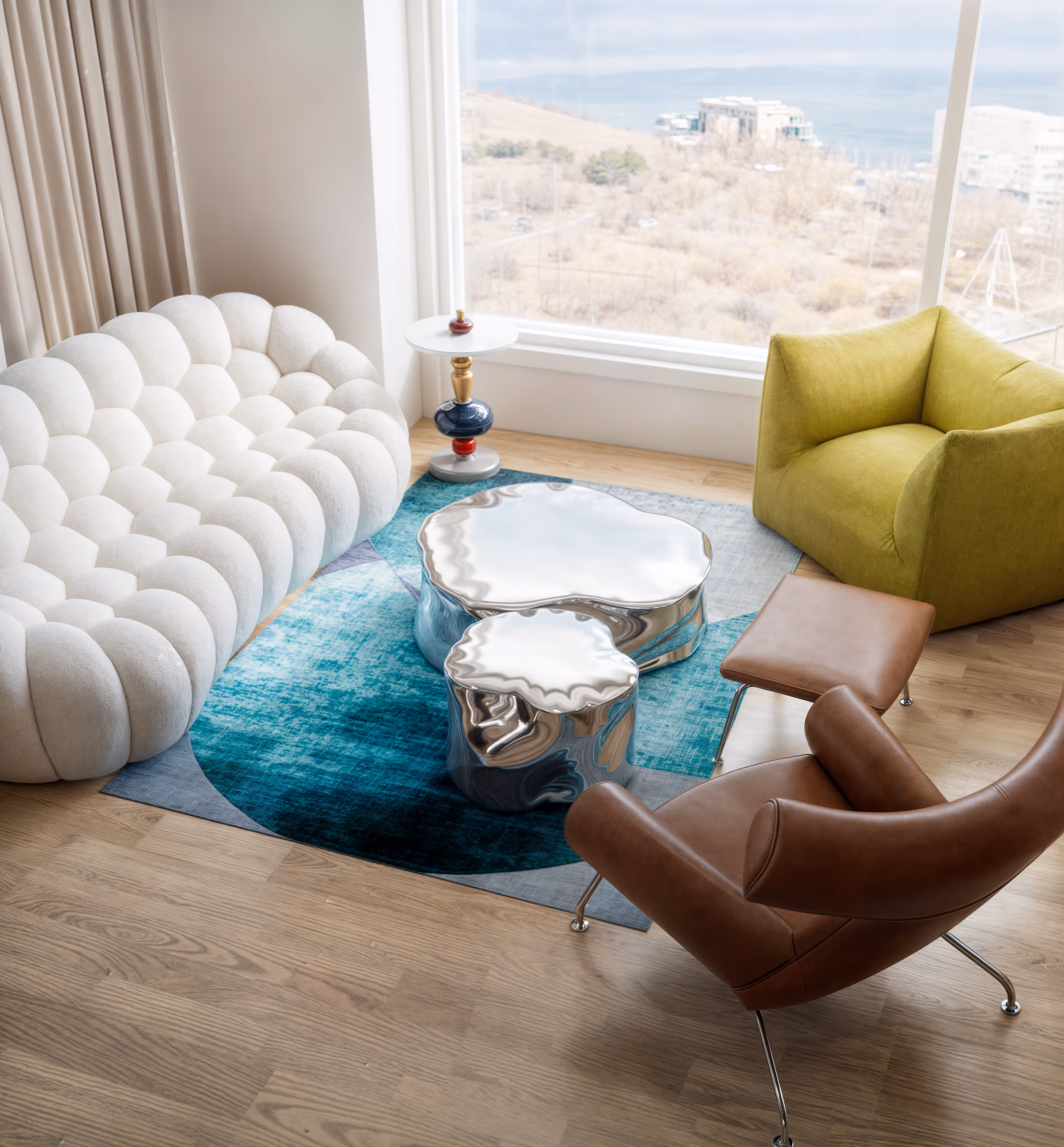 Elegant style living room