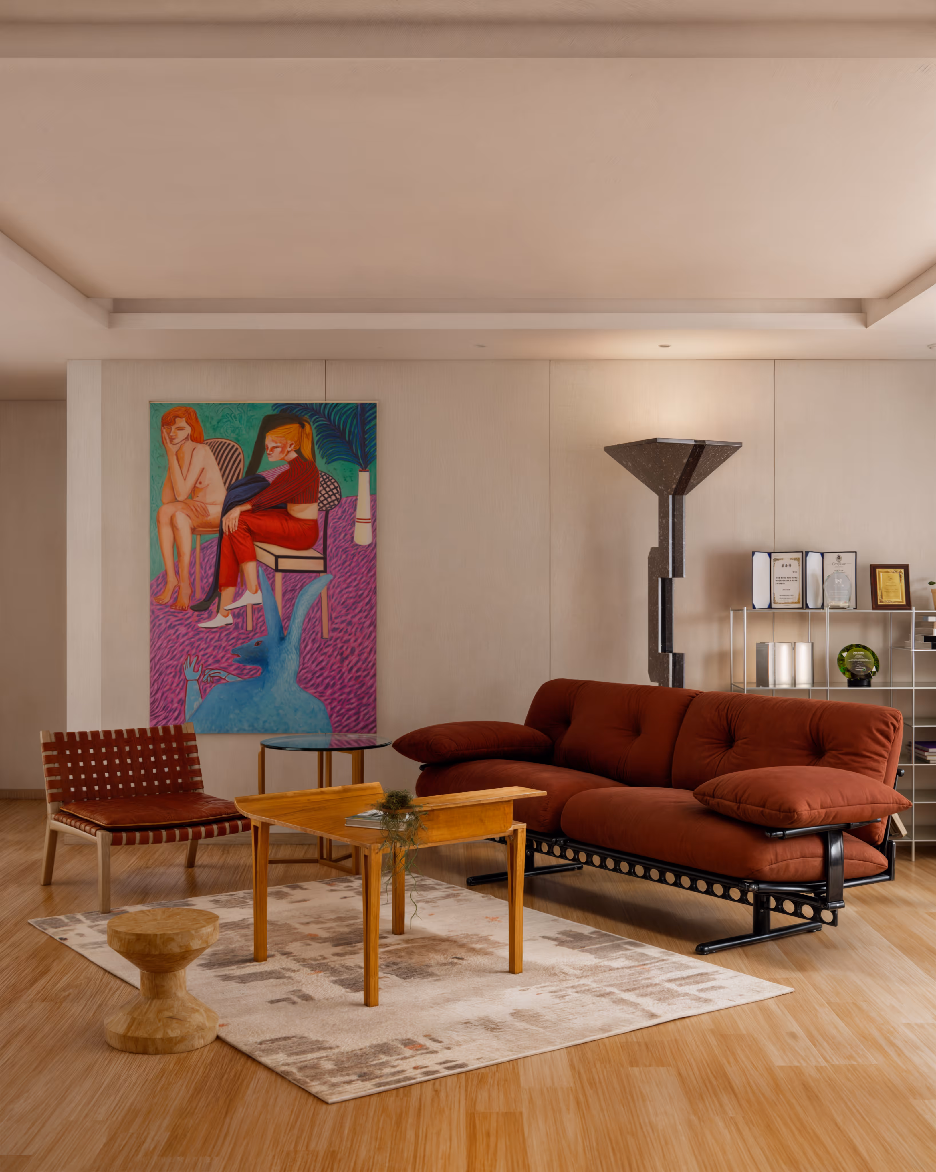 Unique style living room